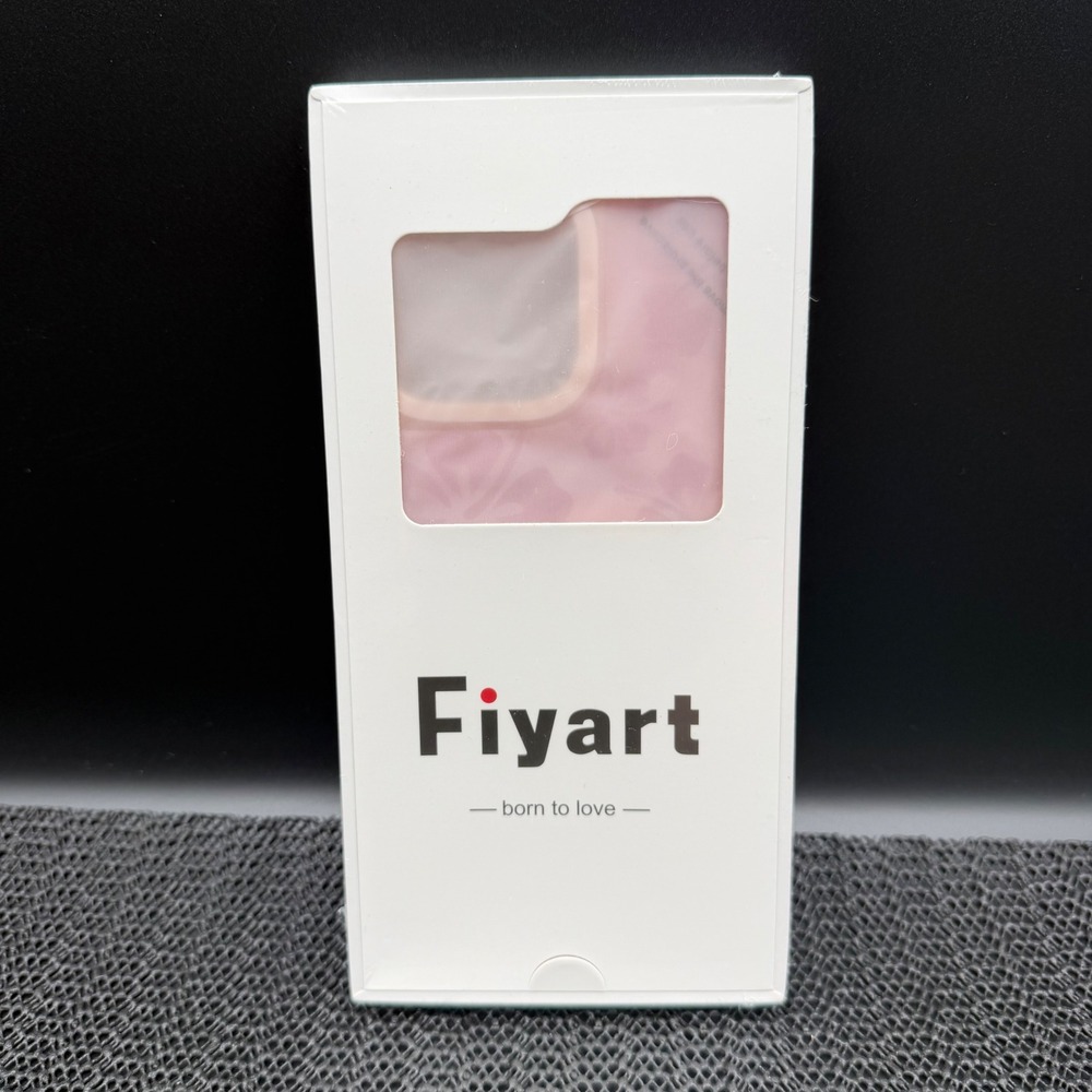 Fiyart Pink Floral iPhone Case 6.9 Inch Screen Protective Smartphone Cover New